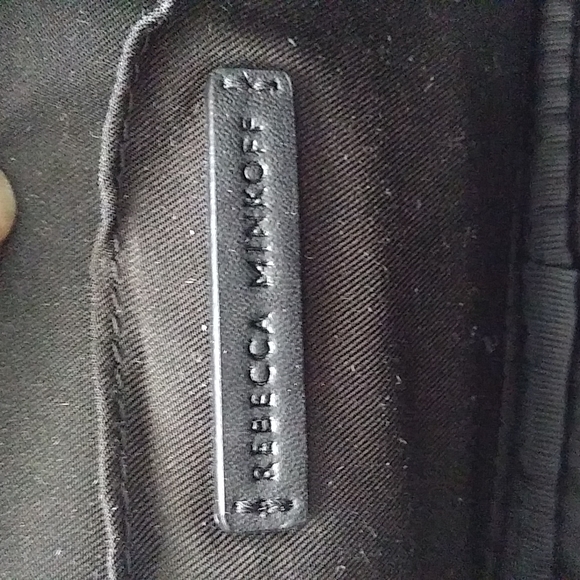 ❤Rebecca Minkoff Black Leather Crossbody Adjustable Strap Belt Bag NWT❤ - Picture 10 of 15